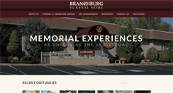 Desktop Screenshot of branchburgfuneralhome.com
